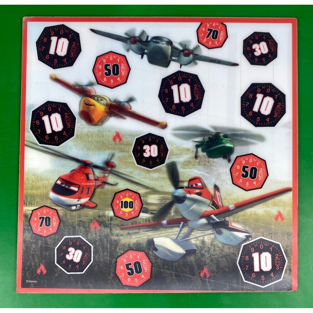 Disney Planes Fire & Rescue 3D Dart Board Replacement Board 2014 Cardinal
